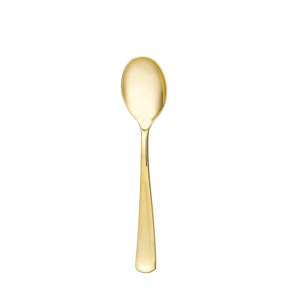 Polished Metallic Premium Plastic Cutlery Combo