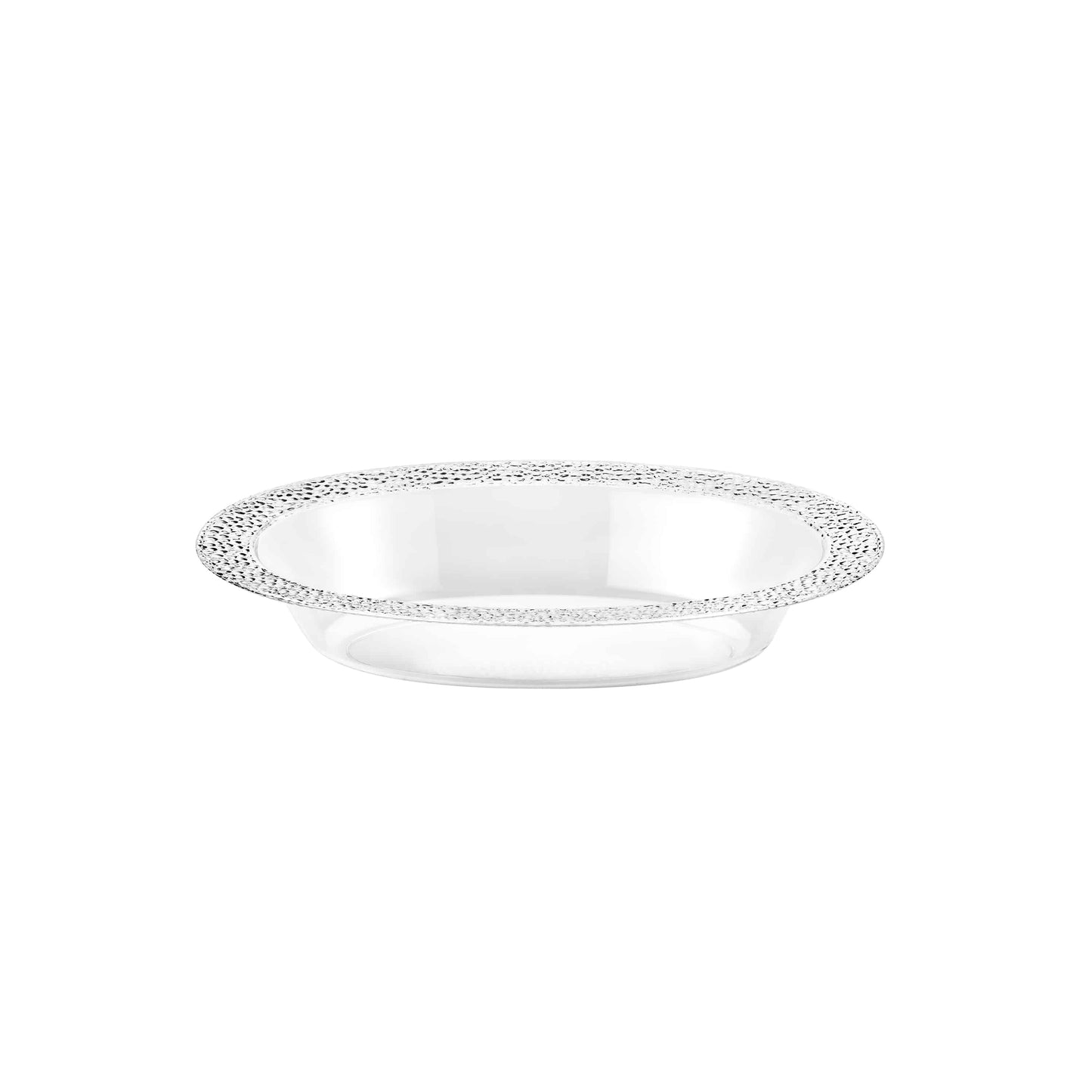 Pebbled Premium Plastic Oval Serving Bowls - King Zak