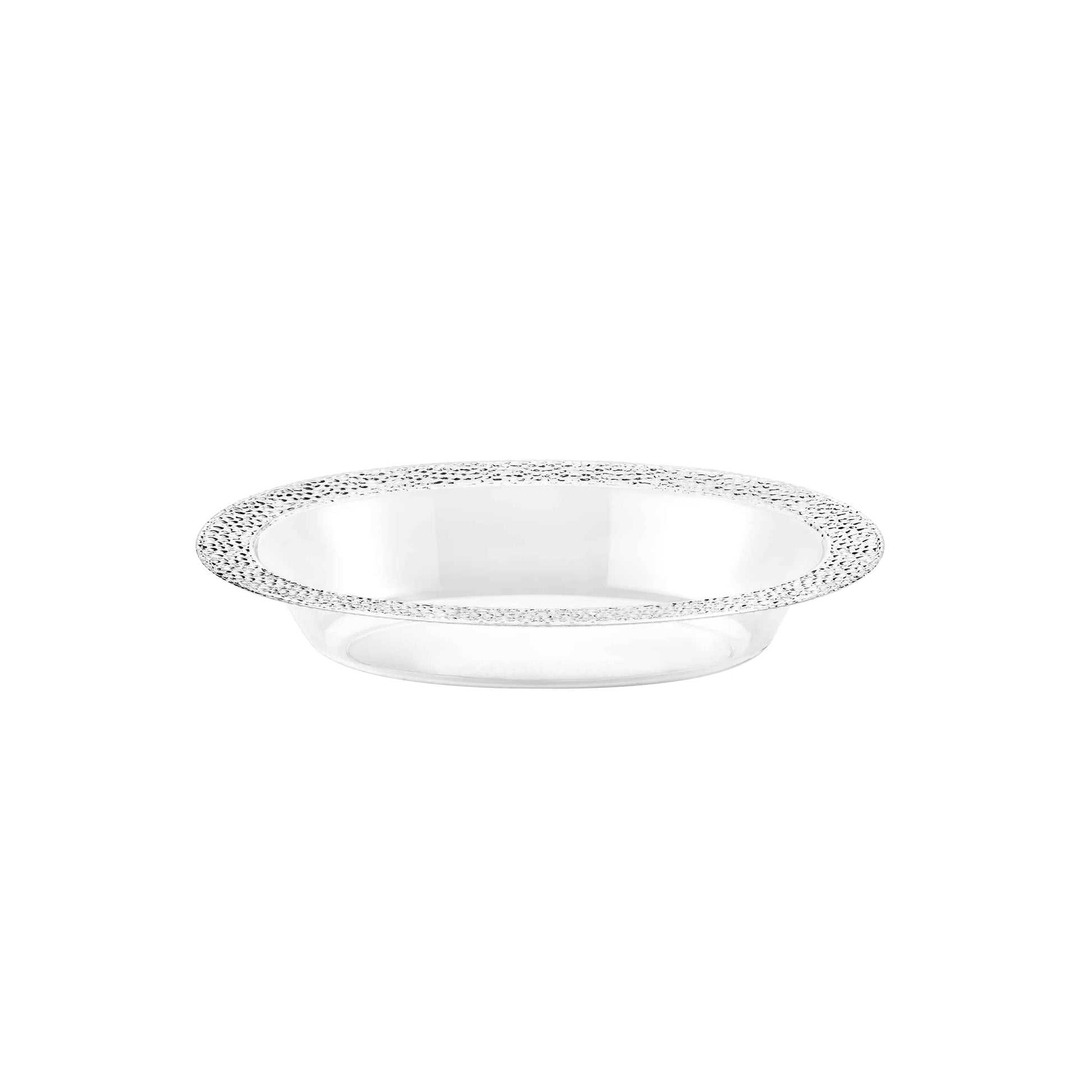 Pebbled Premium Plastic Oval Serving Bowls