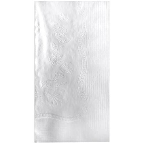 16.5inchx15inch Combo Formal Premium Paper Dinner Napkin White