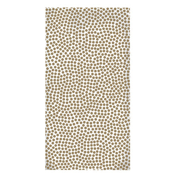 Guest ​Towel ​Quilted ​- ​Gold ​Dots