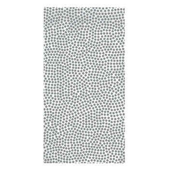 Guest ​Towel ​Quilted ​- Silver ​Dots