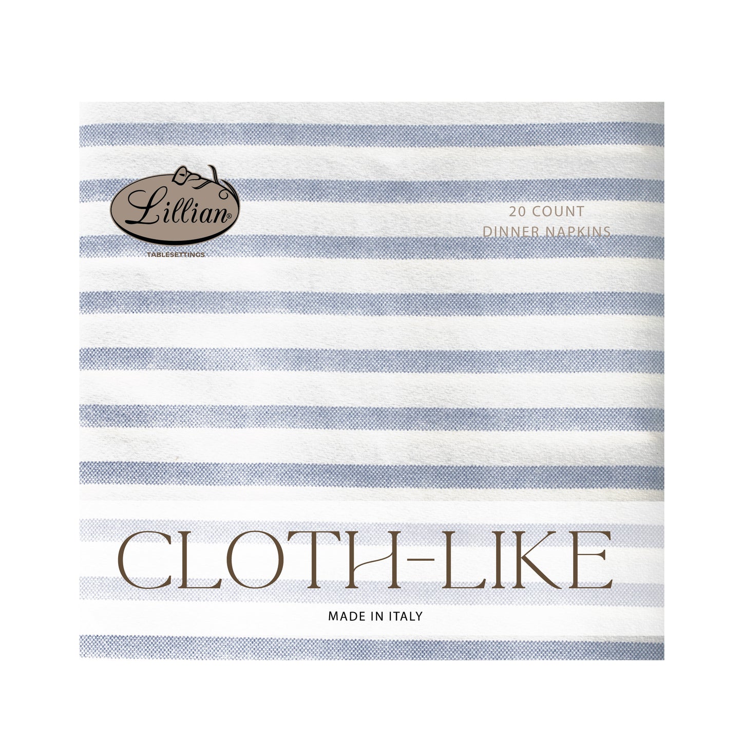 Cloth-Like Tessuto - Made in Italy Premium - 15.75"x15.75" [24 count]