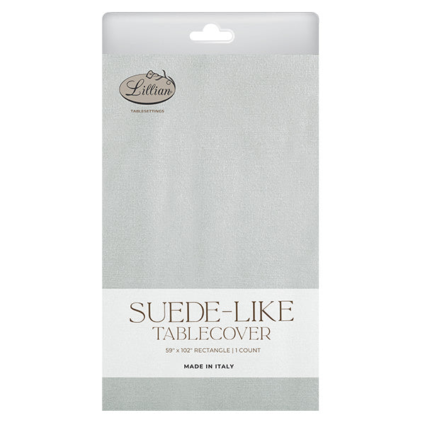 Suede-Like Tablecovers - Premium Made in Italy - 59" x 102" [24 count]