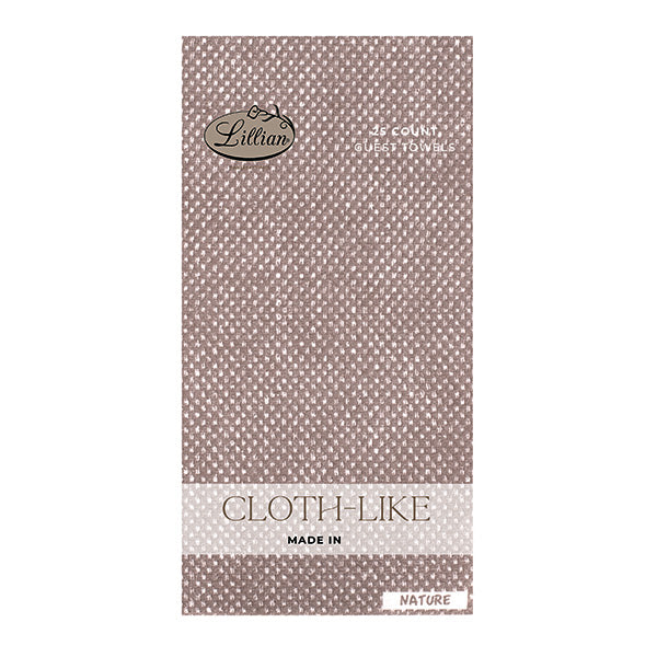 Product packaging with a patterned design and 'Lillian' branding on a white background