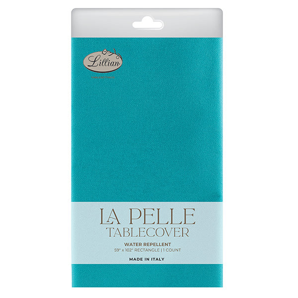 La Pelle Water Repellent Tablecovers – Premium Made in Italy - 59" x 102" [24 count]