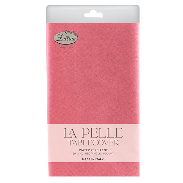 La Pelle Water Repellent Tablecovers – Premium Made in Italy - 59" x 102" [24 count]