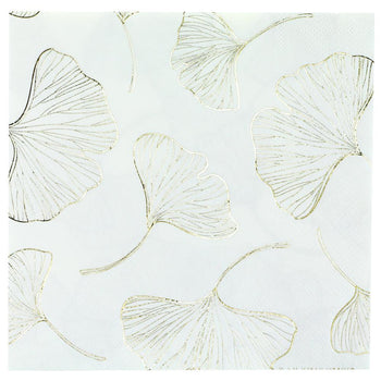 Lunch Napkin / Gingko Gold
