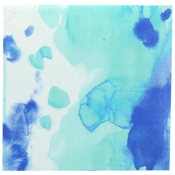 Lunch Napkin / Watercolor Blue