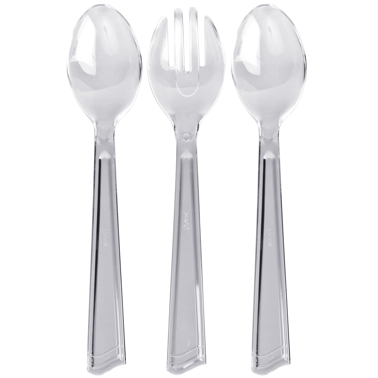 Clear 3-Pack Serving Set - King Zak