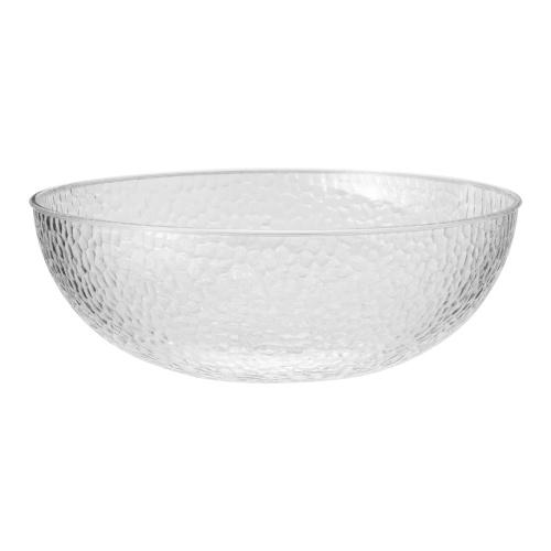 Premium Extra Heavy Weight Plastic Hammered Servingware