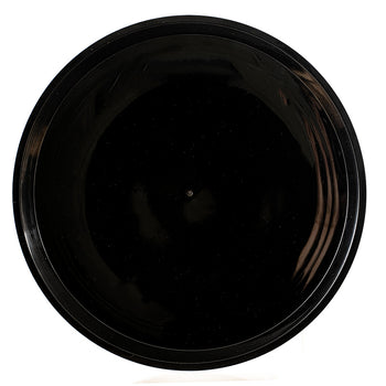 Round Black Plastic Trays 16"