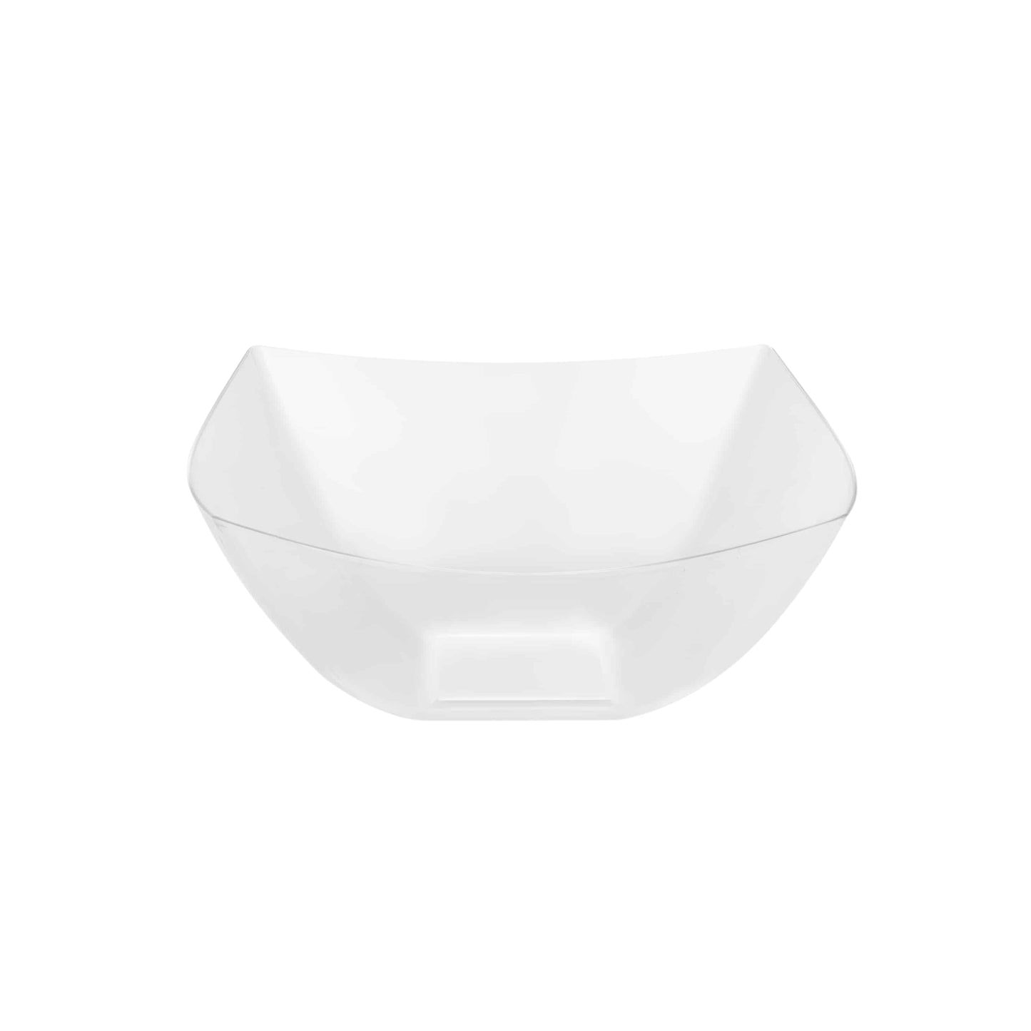 Fluted Premium Plastic Square Serving Bowls - King Zak