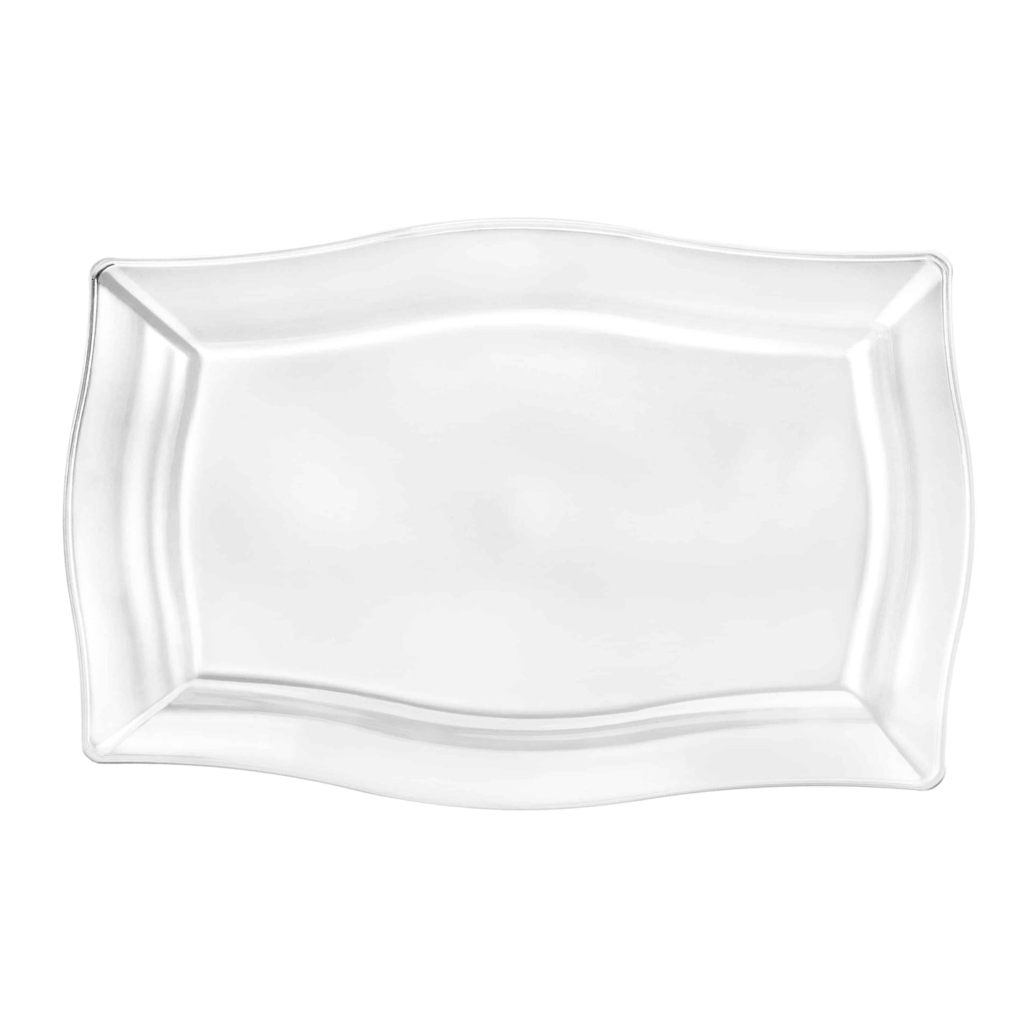 Premium Extra Heavy Weight Plastic Fluted Servingware - King Zak