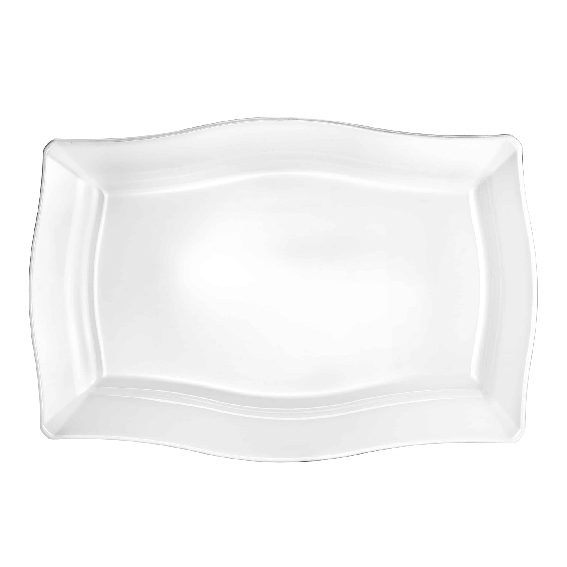 Premium Extra Heavy Weight Plastic Fluted Servingware