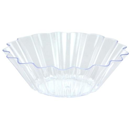 Clear Mini Fanflair Dish, 2oz