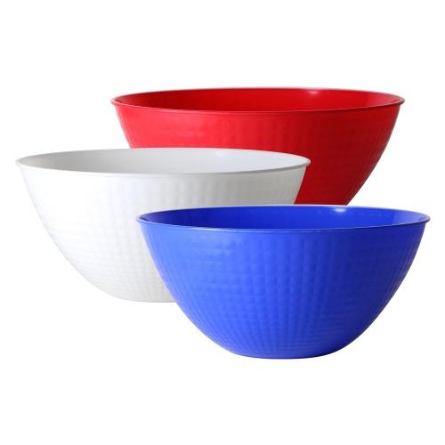 Premium Heavy Weight Plastic Pixel Servingware 100 Oz Serving Bowl