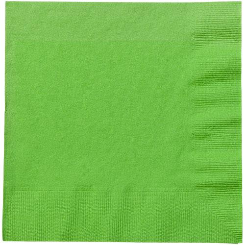 Paper Solid Color Party Options: Bistro Napkin, Lunch Napkin, and Guest Towel