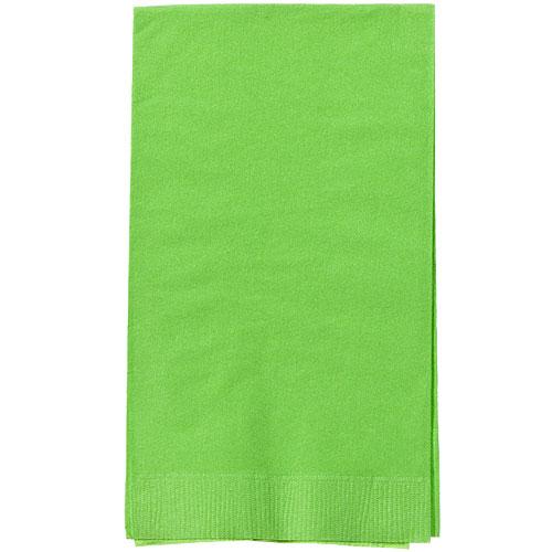 Paper Solid Color Party Options: Bistro Napkin, Lunch Napkin, and Guest Towel