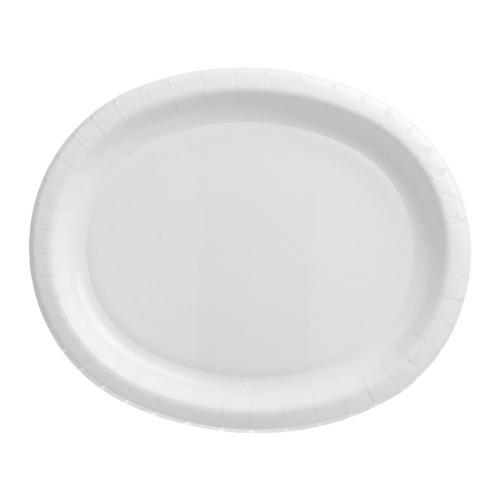 Paper 12" Oval Plate