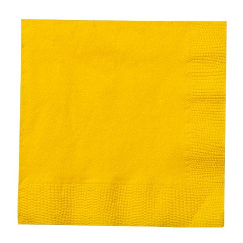 Paper Solid Color Party Options: Bistro Napkin, Lunch Napkin, and Guest Towel