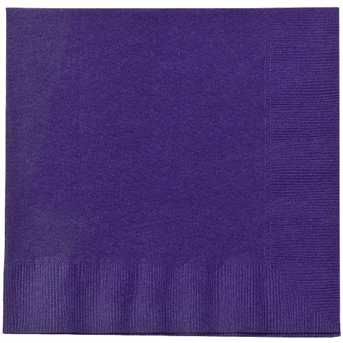 Paper Solid Color Party Options: Bistro Napkin, Lunch Napkin, and Guest Towel