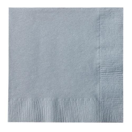 Beverage Napkin / Silver