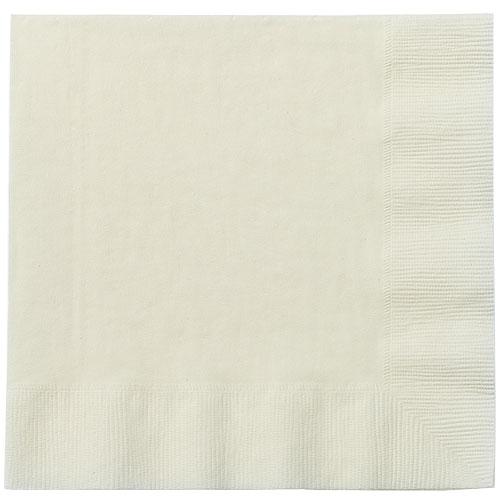 Paper Solid Color Party Options: Bistro Napkin, Lunch Napkin, and Guest Towel