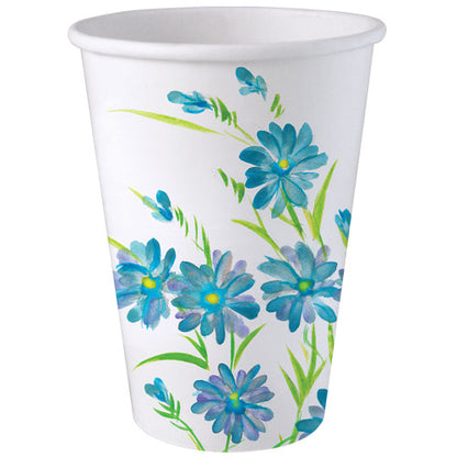 12 oz Hot/Cold Cup - Blue Floral