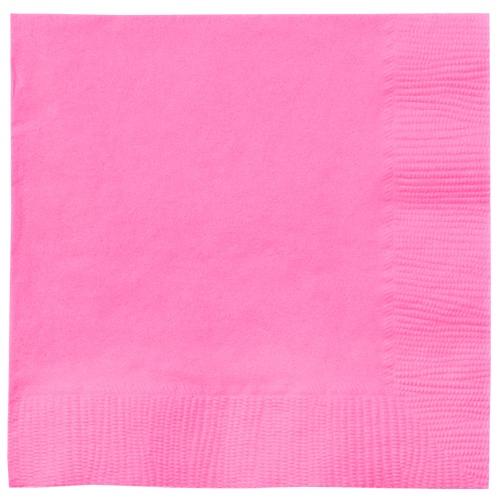 Paper Solid Color Party Options: Bistro Napkin, Lunch Napkin, and Guest Towel