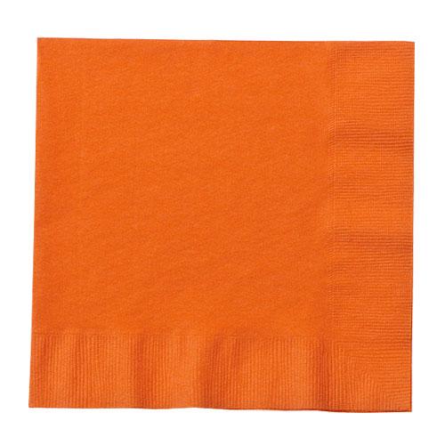 Paper Solid Color Party Options: Bistro Napkin, Lunch Napkin, and Guest Towel