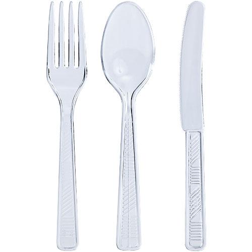 Cutlery Combo / Clear