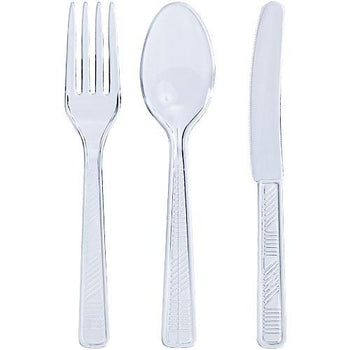 Cutlery Combo / Clear