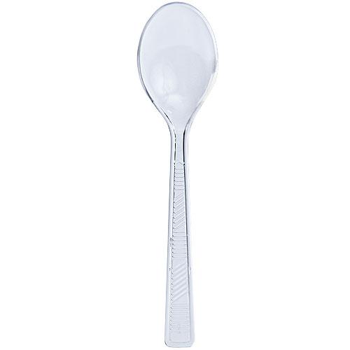 Plastic Cutlery Options: Fork, Teaspoon, Knife, and Soupspoon