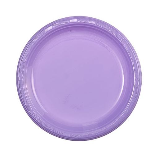 Plastic Solid Color Party Tableware