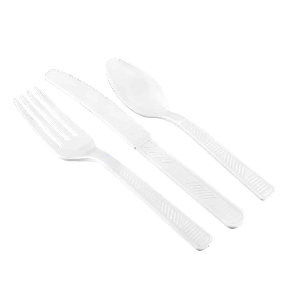 Plastic Clear Combo Cutlery - King Zak