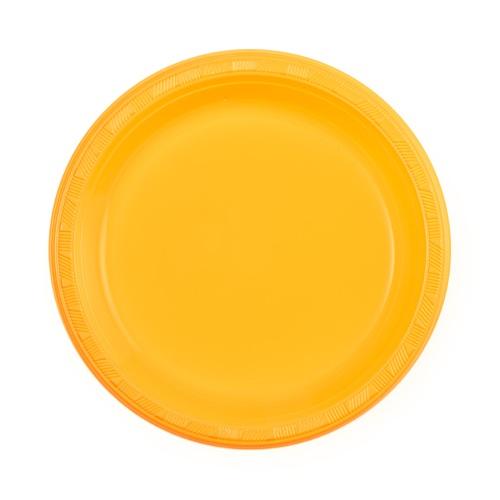 Plastic Solid Color Party Tableware