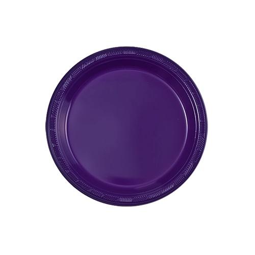 Plastic Solid Color Party Tableware