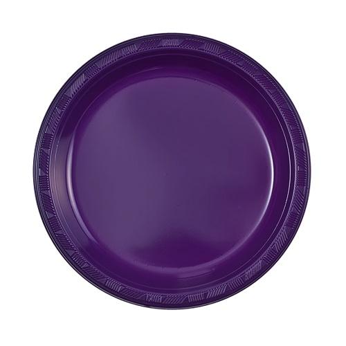 Plastic Solid Color Party Tableware