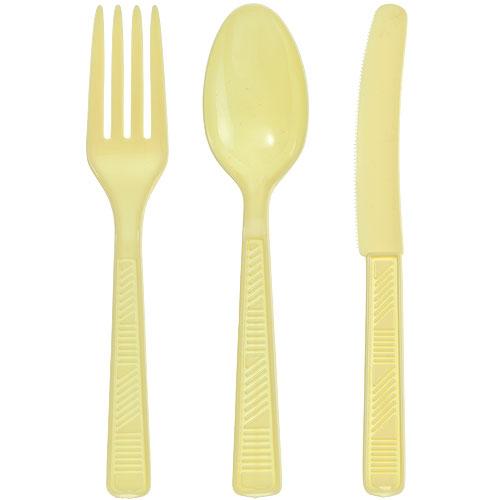 Combo Cutlery / Yellow