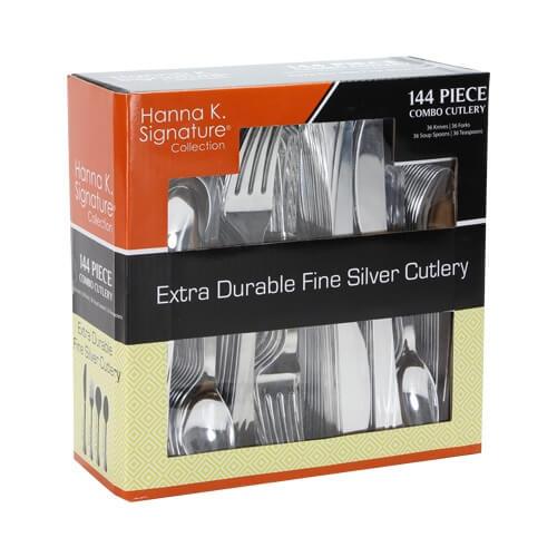 Premium Heavy Weight Plastic Combo Cutlery