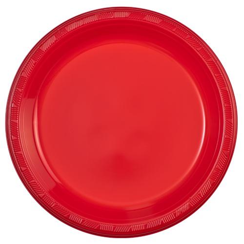 Plastic Solid Color Party Tableware