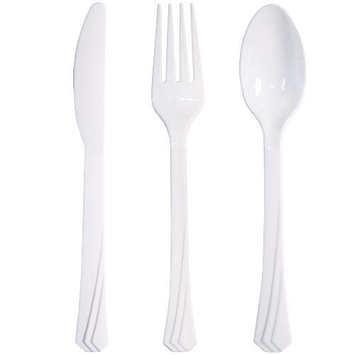 Deluxe Plastic Cutlery Combo