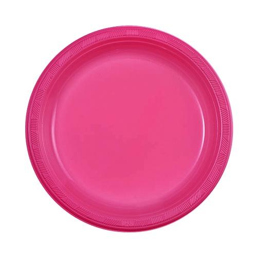 Plastic Solid Color Party Tableware