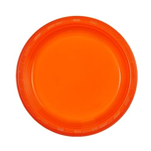 Plastic Solid Color Party Tableware