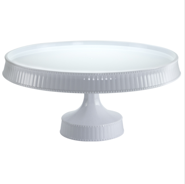 10.5inch Cake Stand / White