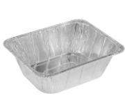 Standard Half Size Foil Steam Table Pans 9X13 [Lid Options Available] - King Zak