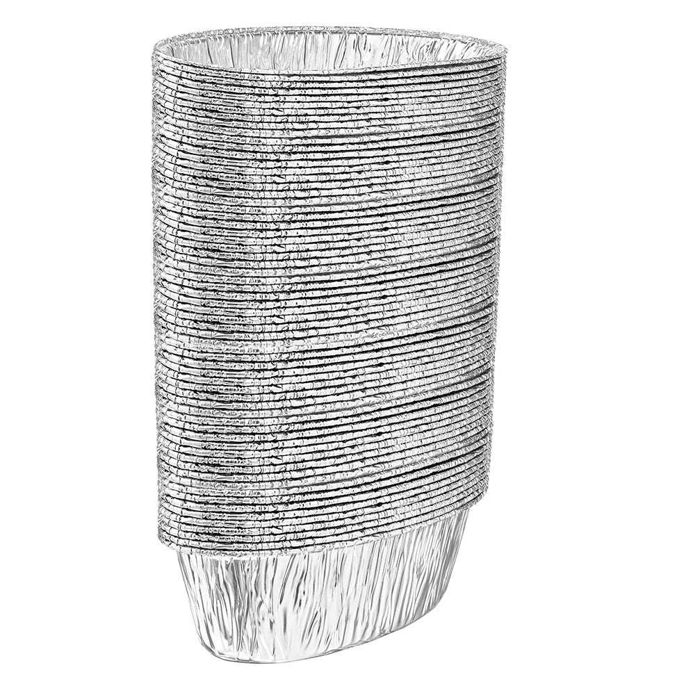 Heavy-Duty Reusable Eco-Friendly Aluminum Foil 1lb Loaf Pans – King Zak