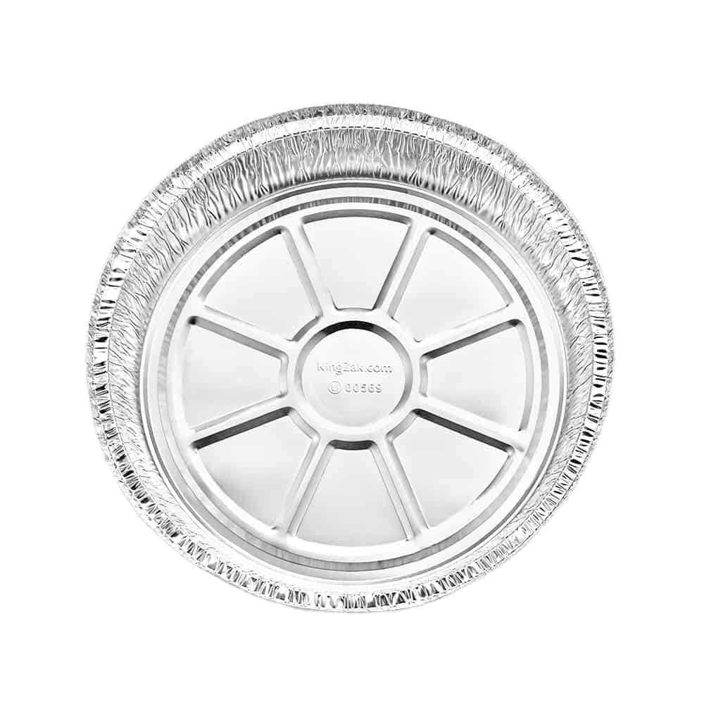 Standard 9” Round Foil Take-Out Pan [Lid Options Available]