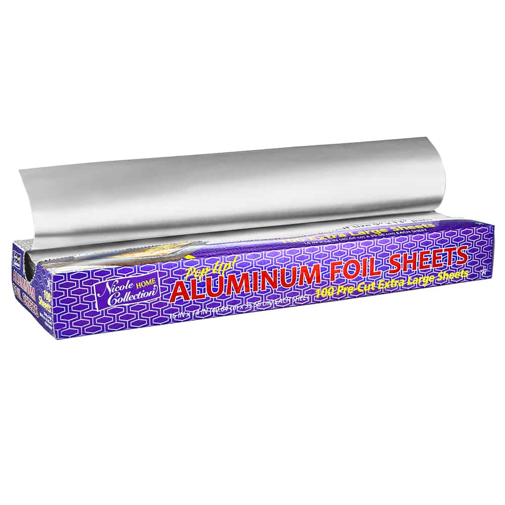 Aluminum 16" x 14" Pop-Up Foil Sheets